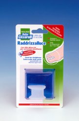 RADDRIZZA ALLUCE IN GEL DI SILICONE BIANCO SEMITRASPARENTE SAGOMATA PER PROTEGGERE E RIALLINEARE L'ALLUCE EVITANDO LO SFREGAMENTO FRA IL PRIMO E IL SECONDO DITO IGIENEPIEDE 1 PEZZO - Farmafamily.it