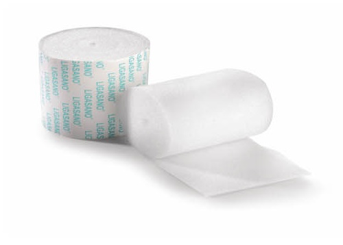 MEDICAZIONE LIGASANO ASSORBENTE IN POLIURETANO NON STERILE STRUTTURA A NIDO D'APE 300X5CM ALTEZZA 3MM 12 PEZZI - Farmafamily.it