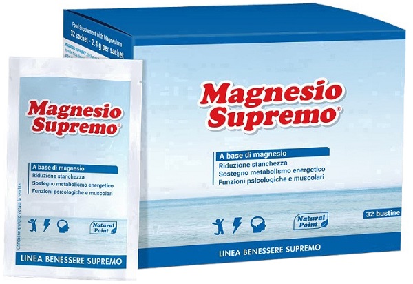 MAGNESIO SUPREMO 32 BUSTINE - Farmafamily.it
