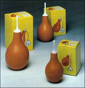 PERA IN GOMMA NATURALE CON CANNULA IN PEHD STERILIZZABILE BALDIOLI CAPACITA' 150ML MODELLO 4 - Farmafamily.it