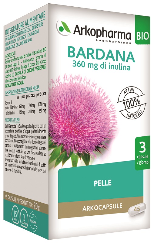 ARKO CAPSULE BARDANA BIO 45 CAPSULE - Farmafamily.it