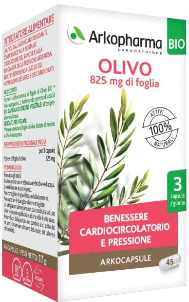 ARKO CAPSULE OLIVO BIO 45 CAPSULE - Farmafamily.it