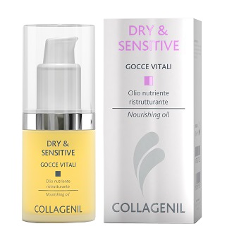 COLLAGENIL DRY & SENSITIVE GOCCE VITALI 30 ML - Farmafamily.it