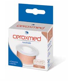 CEROTTO IN ROCCHETTO CEROXMED AERATO IN TESSUTO ROSA 500X2,50 CM 1 PEZZO - Farmafamily.it