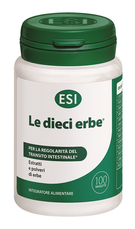 ESI LE DIECI ERBE 100 TAVOLETTE nuova formula - Farmafamily.it