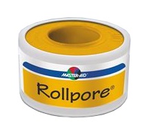 CEROTTO IN ROCCHETTO MASTER-AID ROLLPORE TESSUTO NON TESSUTO 5X1,25 - Farmafamily.it