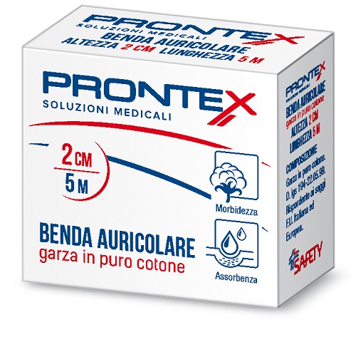 PRONTEX BENDA AURICOLARE 2 CM - Farmafamily.it