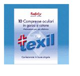 PRONTEX GARZA COMPRESSA OCULARE NON ADESIVA COTONE 10 PEZZI - Farmafamily.it