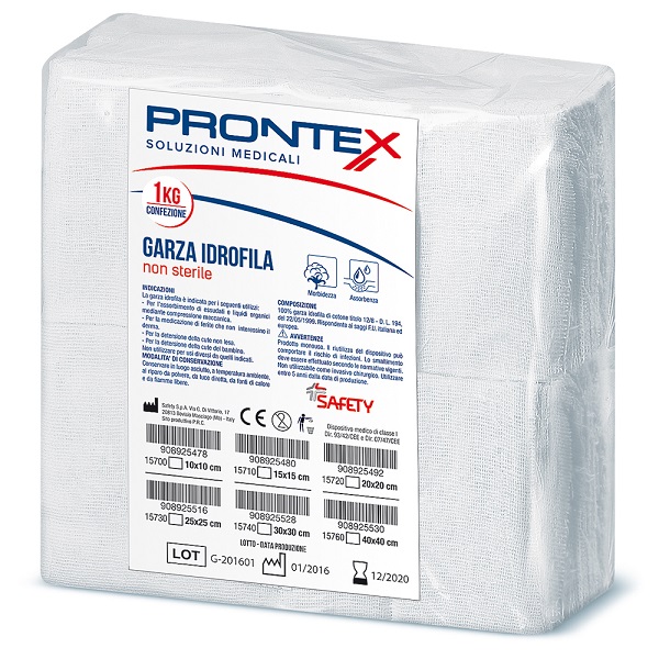PRONTEX GARZA 40X40CM 1KG - Farmafamily.it