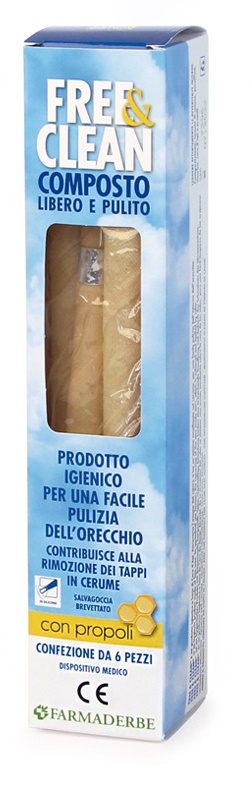 FREE&CLEAN CONI ORECCHIO 2 PEZZI - Farmafamily.it