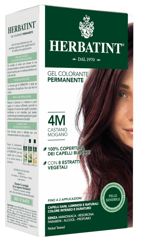 HERBATINT 4M CASTANO MOGANO 150 ML - Farmafamily.it