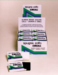 CRUAL SPUGNA ZOLFO NERO - Farmafamily.it