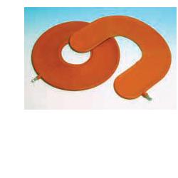 CUSCINO ANTIDECUBITO PNEUMATICO IN GOMMA ROSSA. LARGHEZZA DELLA CIAMBELLA 45CM - Farmafamily.it