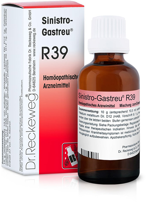 RECKEWEG R39 GOCCE 22 ML - Farmafamily.it
