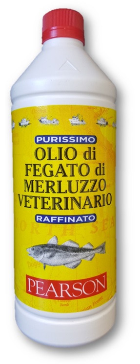 OLIO FEGATO MERLUZZO PURISSIMO 1 LITRO - Farmafamily.it