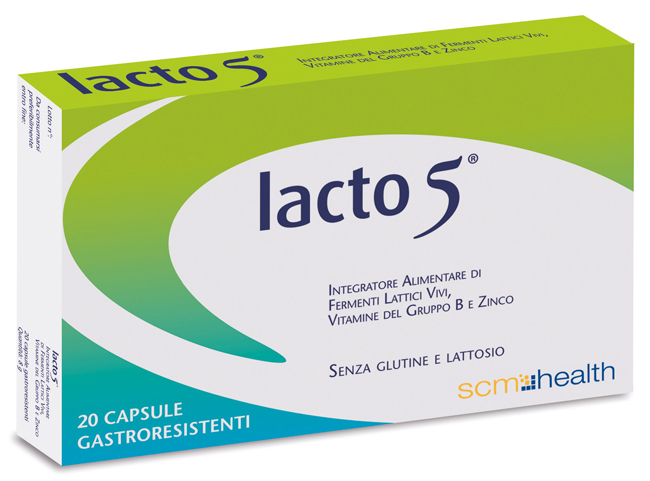LACTO 5 20 CAPSULE - Farmafamily.it