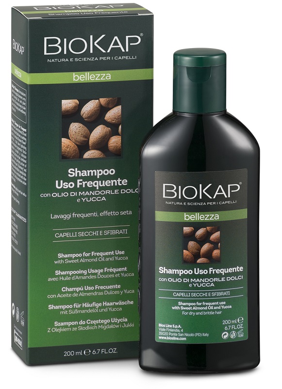 BIOKAP BELLEZZA SHAMPOO USO FREQUENTE 200 ML BIOSLINE - Farmafamily.it