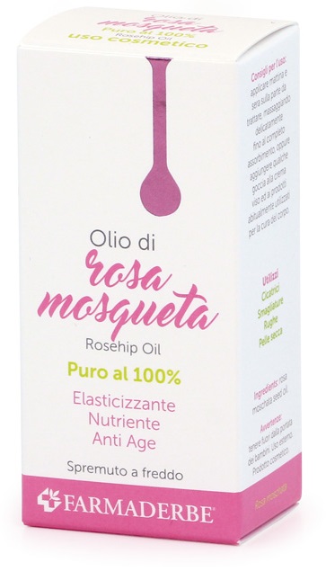 ROSA MOSQUETA OLIO PURO 100% - Farmafamily.it