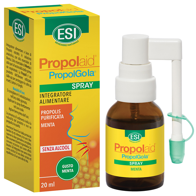 ESI PROPOLAID SPRAY GOLA ANALCOLICO MENTA 20 ML - Farmafamily.it