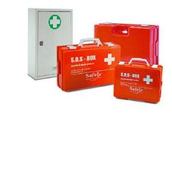 CASSETTA PRONTO SOCCORSO VUOTA METALLICA 46X30X14 - Farmafamily.it