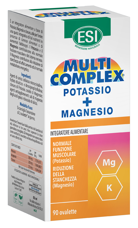 ESI MULTICOMPLEX POTASSIO MG 90 OVALETTE - Farmafamily.it