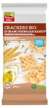 FSC CRACKERS DI KAMUT SENZA LIEVITO BIO VEGAN CON OLIO EXTRAVERGINE DI OLIVA 290 G - Farmafamily.it