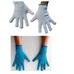 GUANTO AMBIDESTRO IN COTONE MONOFILO BIANCO PER ALLERGIE DERMATOLOGICHE SENZA CUCITURE POLSINO ELASTICO LARGHEZZA 65 MM 7 1 PAIO - Farmafamily.it