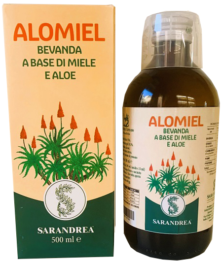 ALOMIEL BEVANDA A BASE DI MIELE E ALOE 500 ML - Farmafamily.it