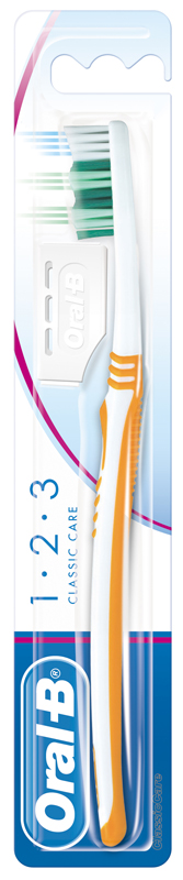 ORALB 123 CLASSIC CARE SPAZZOLINO MANUALE - Farmafamily.it