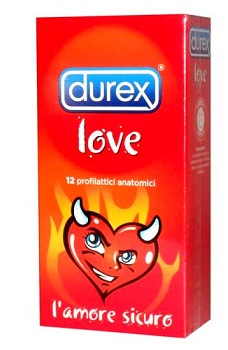 PROFILATTICO DUREX LOVE 12 PEZZI - Farmafamily.it