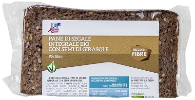 FSC BIOFIBRE+ PANE DI SEGALE INTEGRALE CON SEMI DI GIRASOLE BIOLOGICO AD ALTO CONTENUTO DI FIBRE 500 G - Farmafamily.it