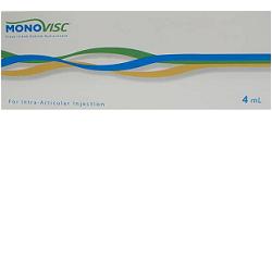 SIRINGA INTRA-ARTICOLARE MONOVISC ACIDO IALURONICO 20MG/ML 4 ML - Farmafamily.it