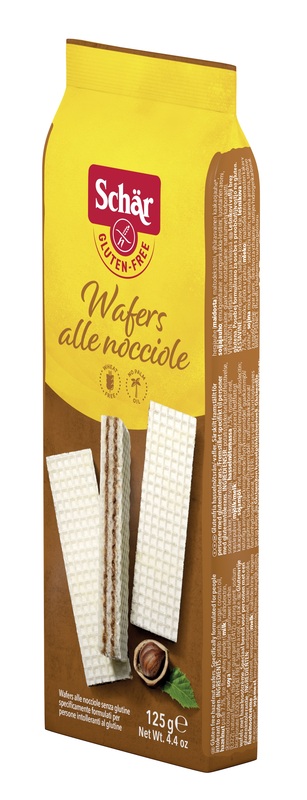 SCHAR WAFERS ALLE NOCCIOLE 125 G - Farmafamily.it