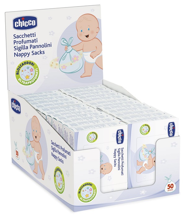 CHICCO SACCHETTI PROFUMATI PANNOLINI - Farmafamily.it