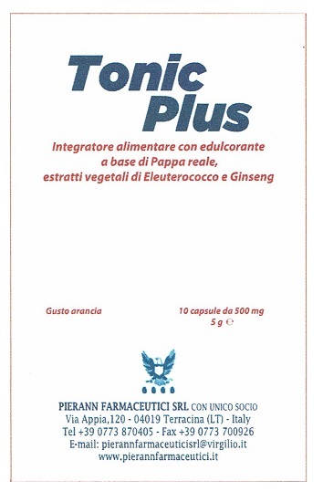 TONIC PLUS ARANCIA 10 CAPSULE - Farmafamily.it