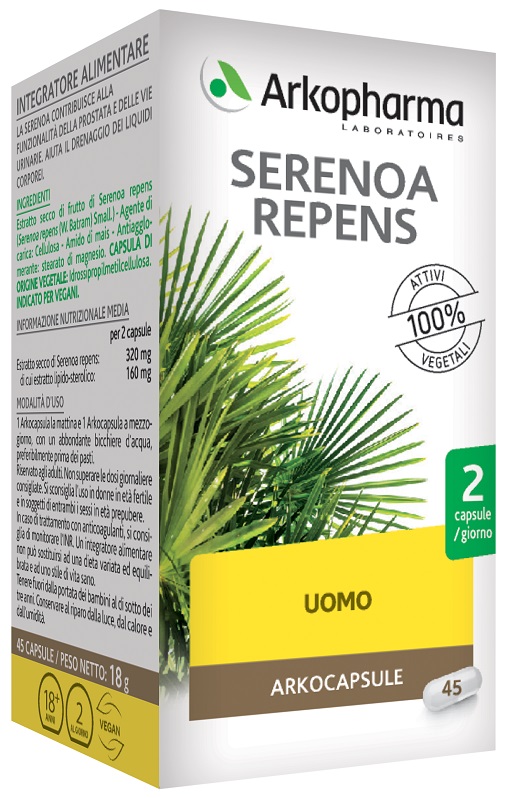 SERENOA REPENS 45 CAPSULE - Farmafamily.it