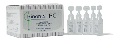 RINOREX FC SOLUZIONE SALINA IPERTONICA 7% 30 FIALE 5 ML - Farmafamily.it