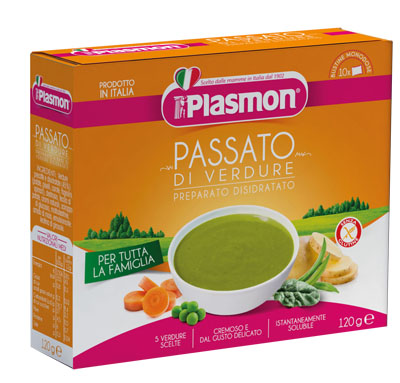 VERDURE DRY PASSATO VERDURA 120 G 1 PEZZO - Farmafamily.it