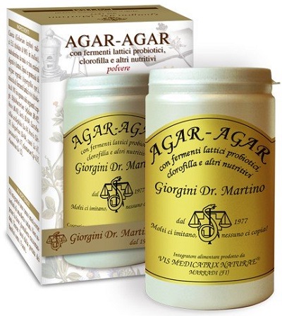 AGAR AGAR CON FERMENTI LATTICI CLOROFILLA 150 G - Farmafamily.it