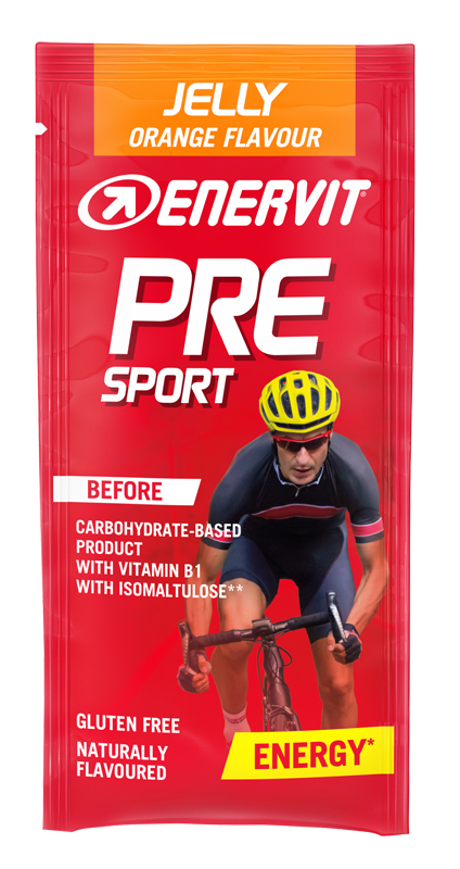 ENERVIT PRESPORT GELATINA ARANCIA 1 PEZZO - Farmafamily.it