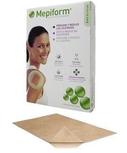 MEPIFORM MEDICAZIONE ATRAUMATICA PER CICATRICI CHELOIDI 10X18 CM 5 PEZZI - Farmafamily.it