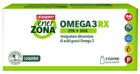 ENERZONA OMEGA 3 RX 5 FLACONI - Farmafamily.it
