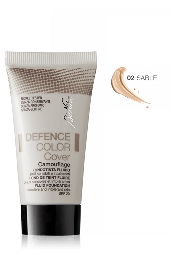 DEFENCE COLOR COVER FONDOTINTA FLUIDO 02 SABLE 30 ML - Farmafamily.it