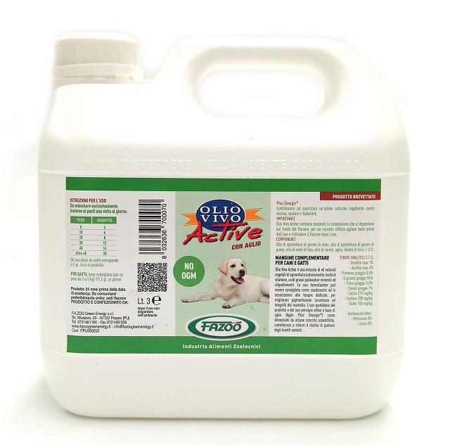 OLIO VIVO ACTIVE 3 LITRI - Farmafamily.it