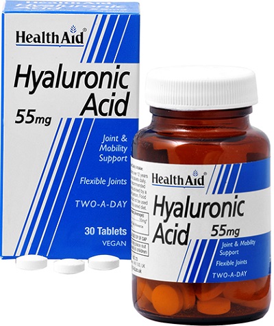 ACIDO IALURONICO HYALURONIC ACID 55MG 30 COMPRESSE - Farmafamily.it
