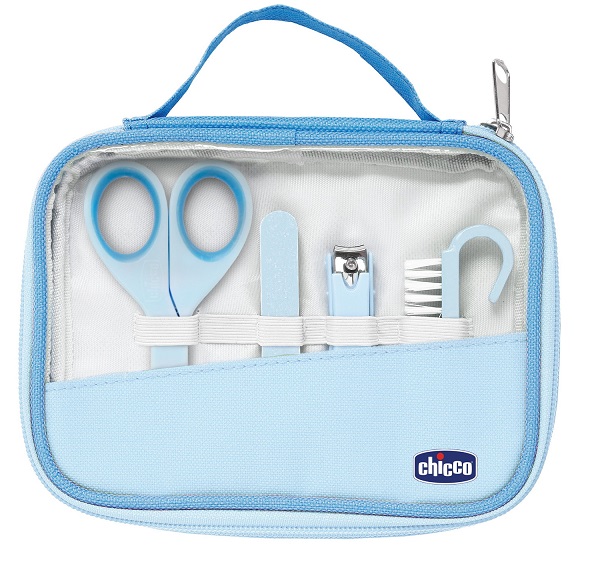 CHICCO SET UNGHIE BAMBINO AZZURRO-VERDE - Farmafamily.it