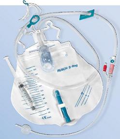 CATETERE IN SILICONE SCANALATO PROFILCATH PRECONNESSO CH18 LUNGHEZZA 40CM + SACCA DI DRENAGGIO DA 2000ML GRADUATA CON TUBO DI SCARICO ELASTICO E CHIUSURA A MORSETTO - Farmafamily.it