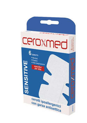 CEROTTO CEROXMED SENSITIVE FLEX SPECIFICO DITA 6 PEZZI - Farmafamily.it