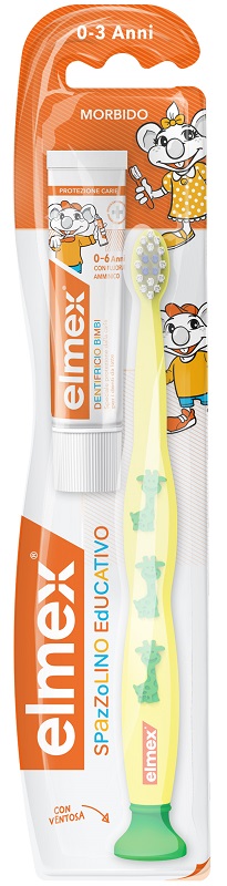 ELMEX SPAZZOLINO BIMBI EDUCATIVO NEW 0-3 ANNI - Farmafamily.it