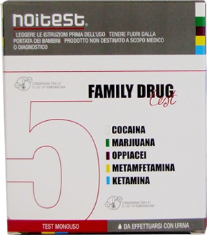 TEST DROGHE FAMILY DRUG TEST 1 PEZZO - Farmafamily.it